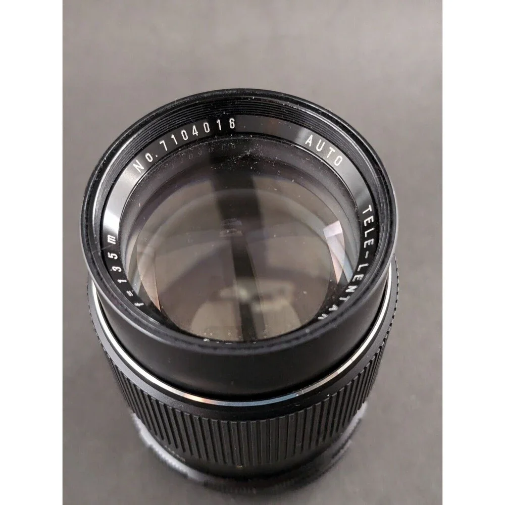 Vintage Lentar 135mm f/2.8 prime Preset lens Pentax m42 screw mount Portrait Fas
